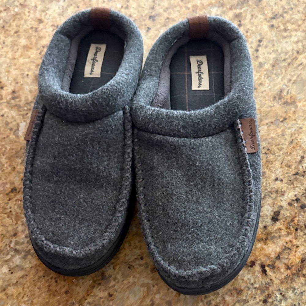 Dockers Men's Charcoal Gray Slip-Ons